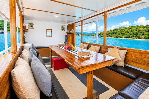 Labuan Bajo: 3-Day Komodo Sailing Ocean View Cabin All Fees Standard Boat | Sharing Room Ocean View | Tiket not Included