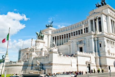 Rom: Hop-On/Hop-Off-Bustour und Kolosseum ohne AnstehenTour mit 24-Stunden-Busticket - Englisch