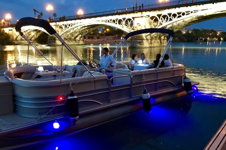 Seville: Exclusive River Boat Tour with Tapas Shared Tour