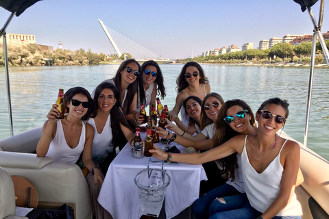 Seville: Exclusive River Boat Tour with Tapas