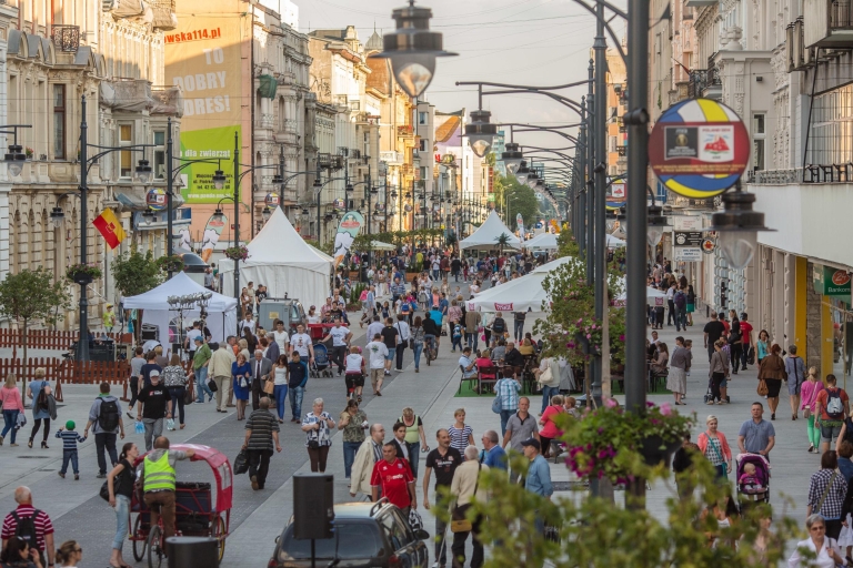 De Varsovie: excursion privée d'une journée à Lodz