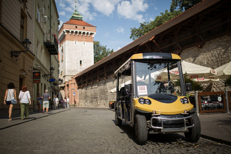 Kraków: prywatna wycieczka melexem przez 3 dzielnice