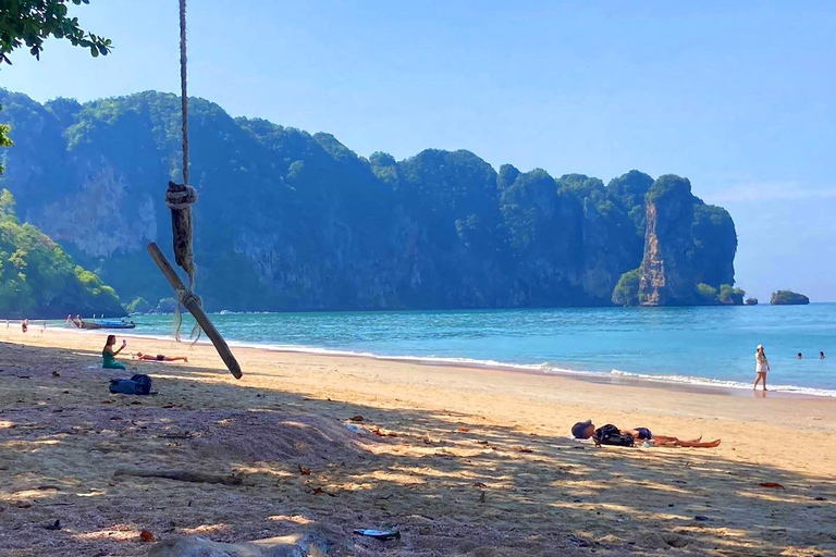 Krabi: Unieke privévaart met tijgergrot tempel &amp; cafés