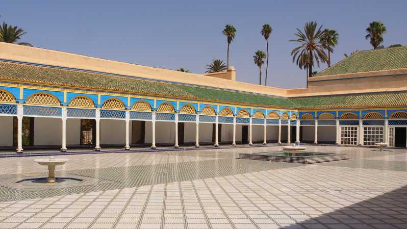 Marrakech: Guidet omvisning i Bahia-palasset