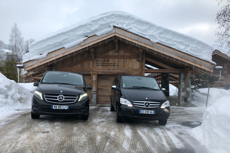 Flughafen Genf: Privater Transfer zum Skigebiet Avoriaz