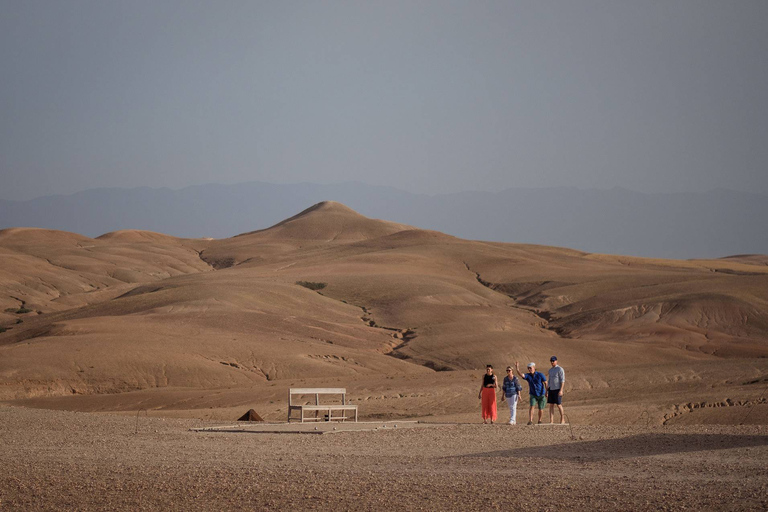 Marrakech: recorrido por el desierto de Agafay con almuerzo y paseo en camello