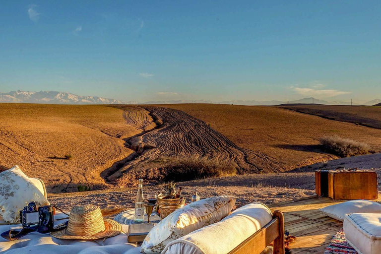 Marrakech: recorrido por el desierto de Agafay con almuerzo y paseo en camello