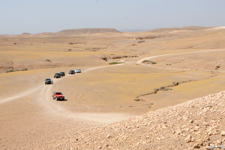 Ab Marrakesch: Agafay-Wüstentour mit Mittagessen & Kamelritt