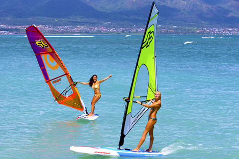 Miami: Windsurf para iniciantes e especialistasEquipamento Padrão de Windsurf