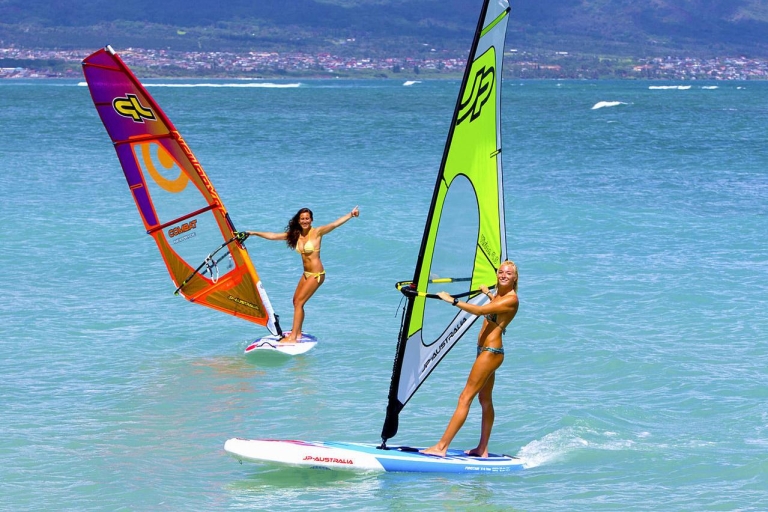Miami: windsurfen voor beginners en experts1 uur windsurfen