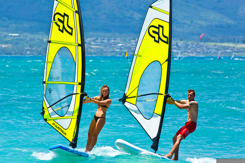 Miami: windsurfen voor beginners en experts1 uur windsurfen