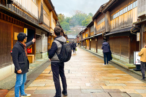 Tour storico di mezza giornata di Kanazawa a piedi