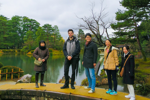 Excursão histórica a pé de meio dia em Kanazawa