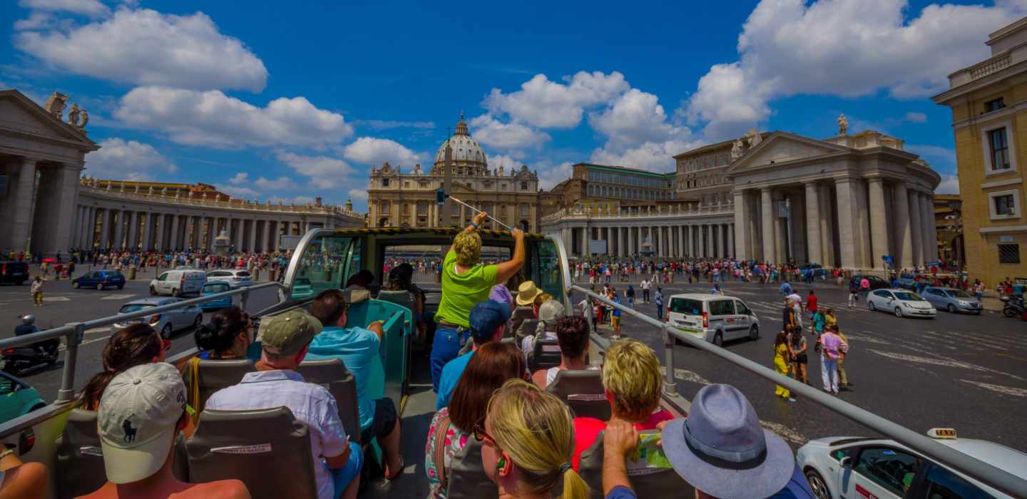 Rom: Hop-On/Hop-Off-Bus mit Vatikan & Sixtinischer Kapelle