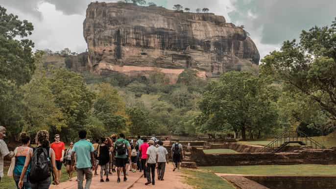 from dambulla sigiriya rock village and minneriya tour