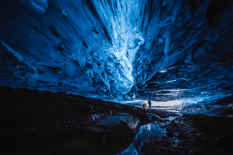 Von Jökulsárlón aus: Vatnajökull Gletscher Blaue Eishöhle Tour ...