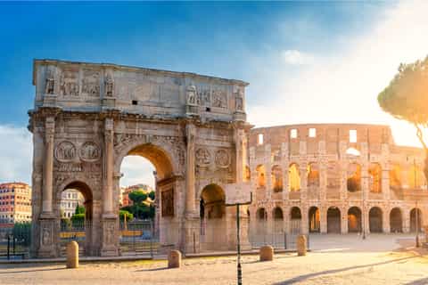 Roma: Coliseu e Catacumbas da Via Ápia