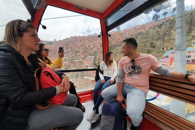 La Paz: kabelbaan, begraafplaats, sjamaan en El Alto-tourStandaard optie