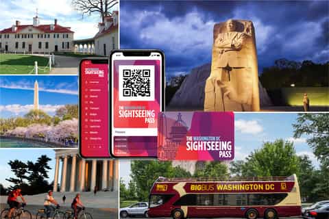 Washington DC: Sightseeing Pass with Attractions & Bus Tour