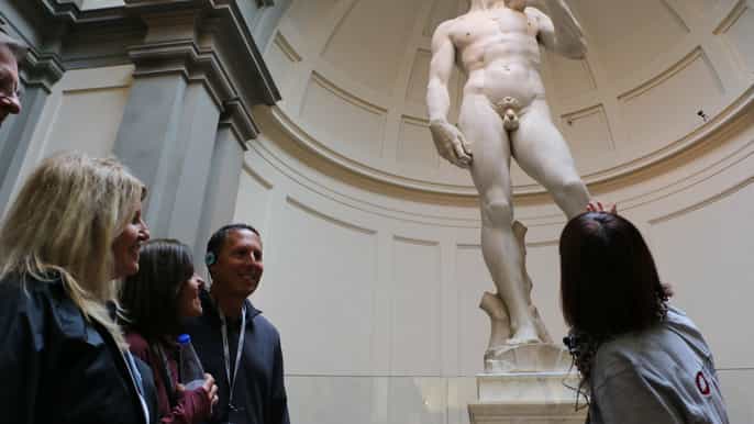 florence statue of david evening tour