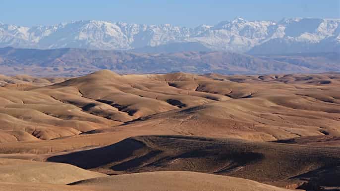 marrakech almoço tradicional no deserto de agafay