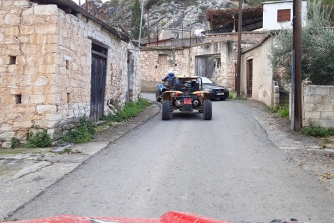 Paphos: safari en VTT dans les villages et les montagnesUTV Buggy 4x4 Double Passager
