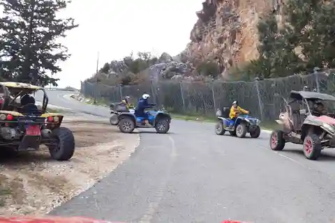 Paphos: Safari med buggy på stranden och i bergen