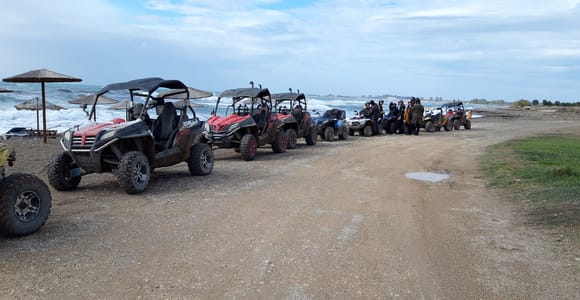 Paphos: Seaside and off Road Buggy Safari