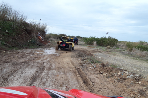 Paphos: 4x4 ATV &amp; Buggy Safari Tour till Aphrodite&#039;s Rock2-sitsig ATV/Buggy