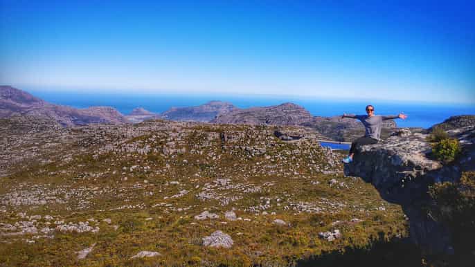 cape town table mountain kirstenbosch to cable station hike