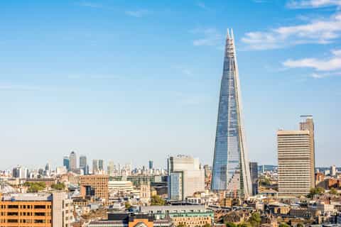 View from the Shard: Entrance Ticket with Champagne Option