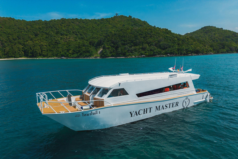 Phuket: Phi Phi, Bamboo &amp; Maithon by Premium Speed CatamaranJoin-In Day Trip Including National Park Fee