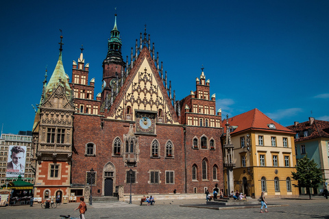 Oder river cruise and walking tour of Wroclaw Tour in Portuguese, French, Italian