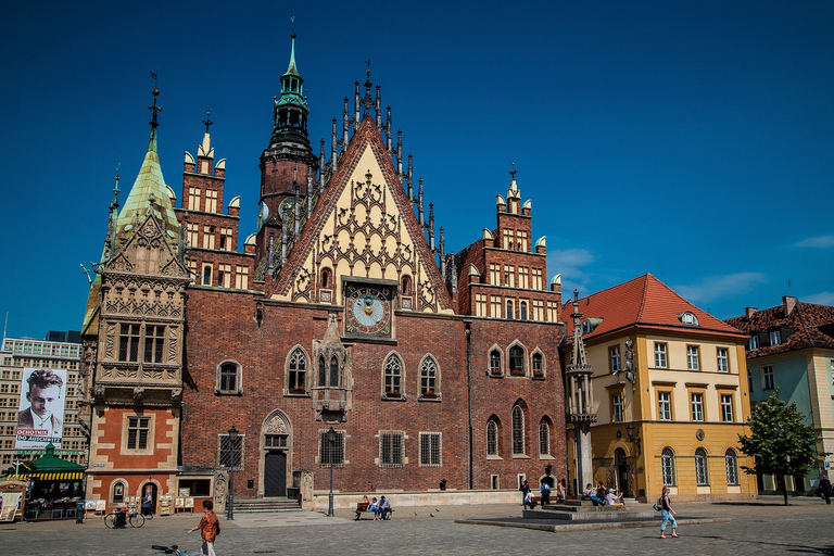 Oder river cruise and walking tour of WroclawTour in English, Spanish, German, Russian, Polish