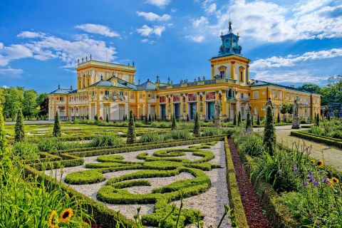 Varsavia: tour privato del Palazzo di Wilanów e del parco