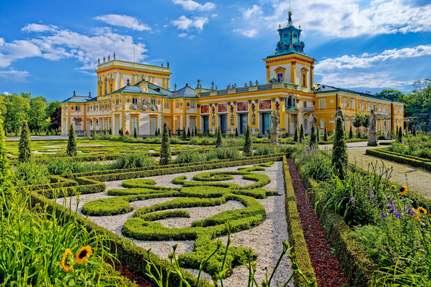 Warschau Private Wilanow Palace & Garden Tour