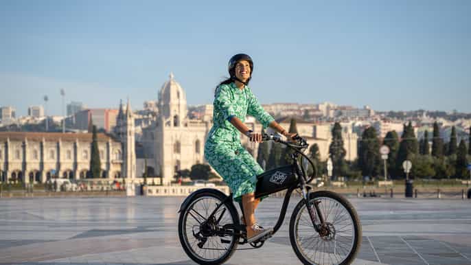 lisboa excursão a belém em 3 horas de bicicleta pelo rio