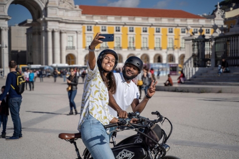 Lissabon: Radtour am Fluss nach BelémLissabon: 3-stündige E-Bike-Tour auf Französisch