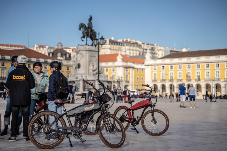 Lisboa: Tour en bicicleta de 3 horas por el río a BelémLisboa: tour en bicicleta eléctrica de 3 horas en inglés
