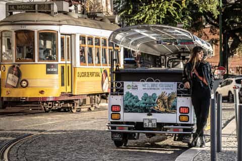 Lisbon: 2-Hour Historic Tram 28 Tour by Eco Tuk-Tuk