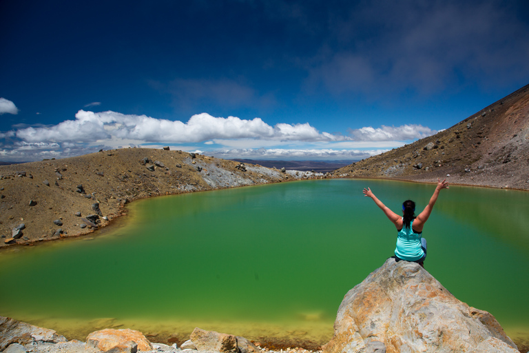 From Taupo: Shuttle Transfer for Tongariro Alpine Crossing Ketetahi Park N Ride