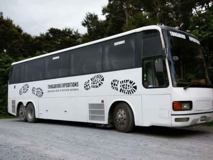 From Taupo Shuttle Transfer for Tongariro Alpine Crossing GetYourGuide