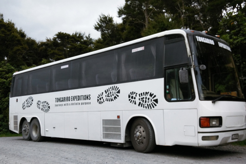 Desde Taupo: Traslado para el Cruce Alpino del Tongariro