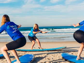 Lennox Head: lezione di surf per principianti di 2 ore