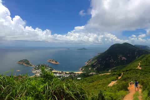 From Hong Kong City: The Dragon's Back Hiking Tour
