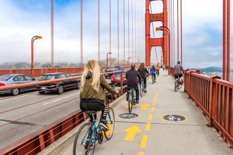 Puente Golden Gate: tour de 3 horas en bici por SausalitoOpción estándar
