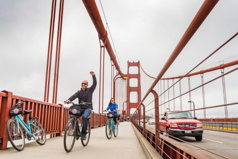 Fra San Francisco: 3-timers sykkeltur til Sausalito