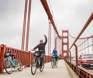 San Francisco: Golden Gate Bridge and Sausalito Cycling Tour