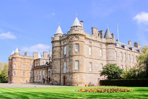 Edimburgo: entrada al palacio de Holyroodhouse