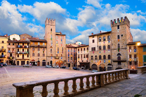 Bibbiena Town in Tuscany Italy